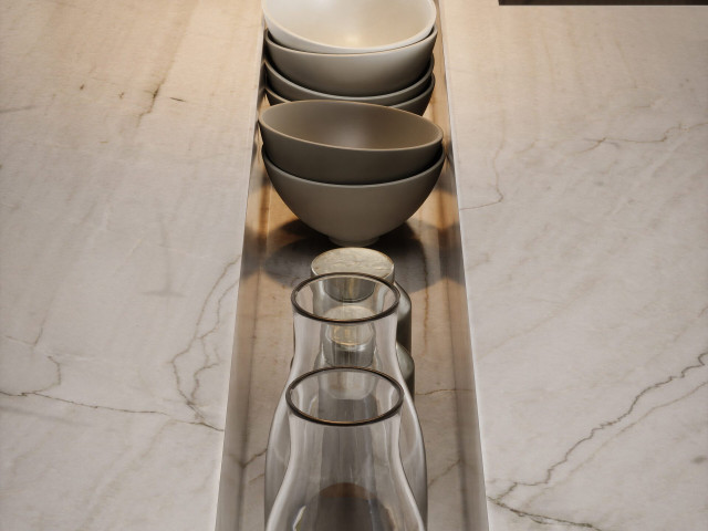 Кухня Häcker AV 6065 / AV 6085-GL Elegant Oak